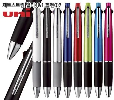 uni 제트스트림 멀티4in1 볼펜 0.7