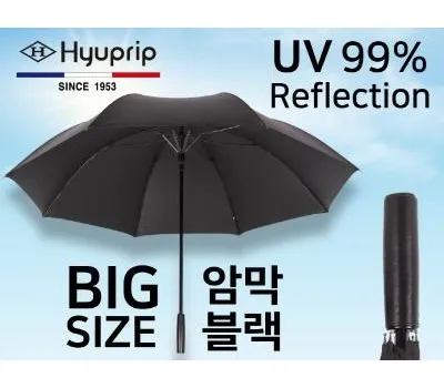 협립 80 암막블랙 엑설런트 자동골프우산