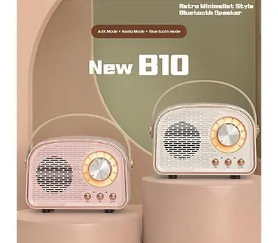 B10 LED 블루투스 스피커 FM라디오