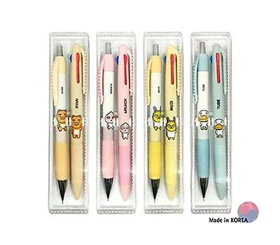 카카오프렌즈 샤프와 3색볼펜 2P세트