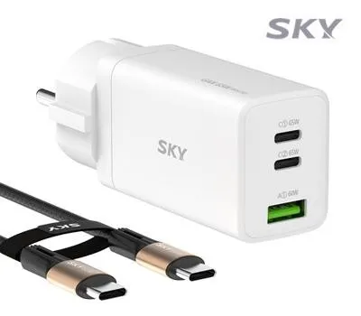 스카이 필 접지형 GaN 65W PPS PD