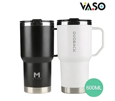 바쏘 매니시 이중구조 텀블러 600ml